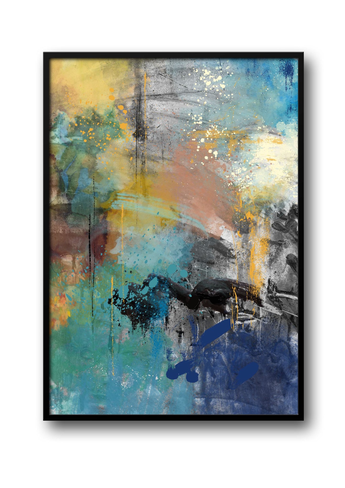 You've Got To Get Up And Try Contemporary Giclee Art Print